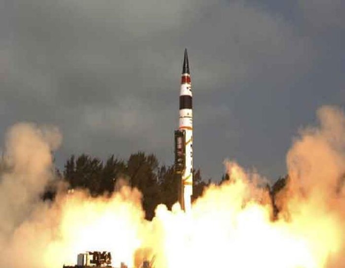 Ấn Độ đã phóng 2 lần tên lửa đạn đạo Agni-5